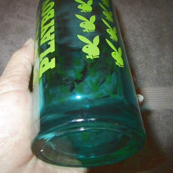 SET Of 2 PLAYBOY BUNNY Highball GLASSES Club TALL Mid Century Modern VINTAGE - Picture 7 of 7